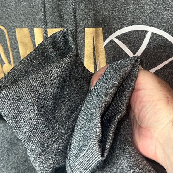 NBA Basketball Gray Mens Hoodie Size 2XL - Fall Winter Sports Clothing - Picture 5 of 8